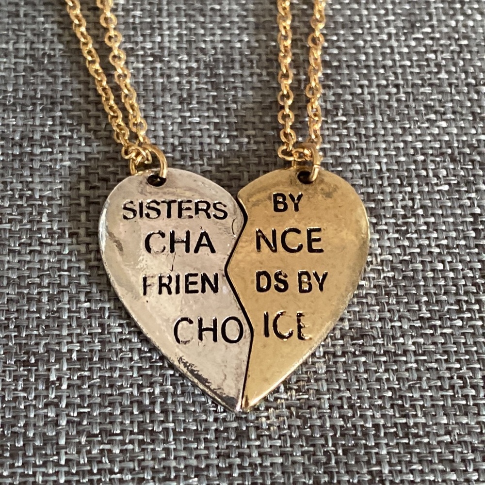✨Host Pick✨Sisters By Chance, Friends by Choice Necklaces